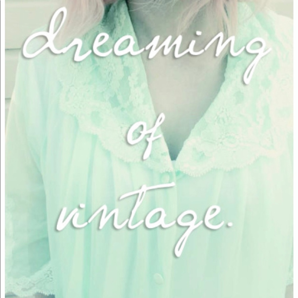 A love of vintage fashion!!